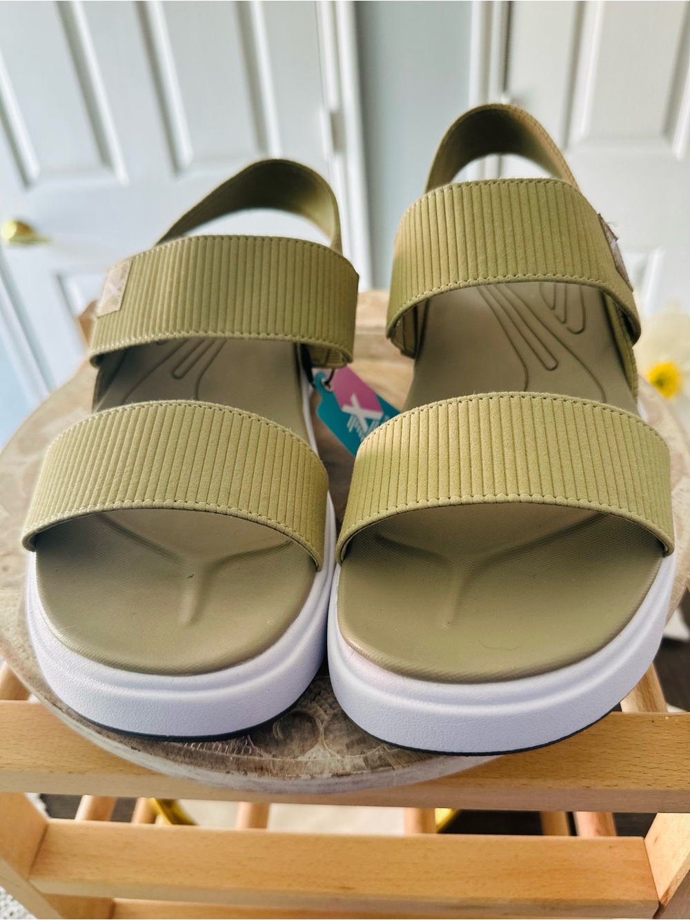 ZeroXposur Olive Platform Sport Sandals - Picture 5 of 5